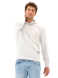 Mineral Wash Pullover Fleece Hoodie