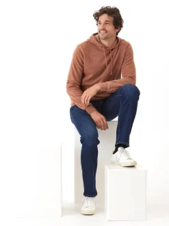 Mineral Wash Pullover Fleece Hoodie