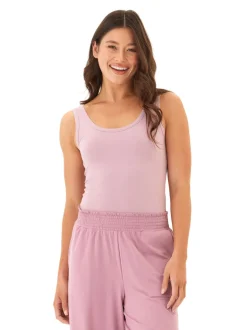 Mirabel Luxe Jersey Fitted Crop Tank