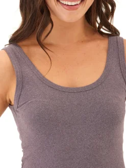 Mirabel Luxe Jersey Fitted Crop Tank