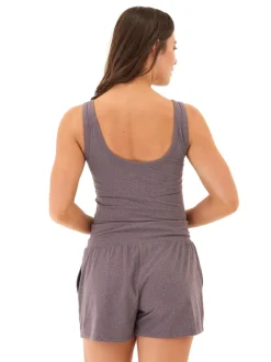 Mirabel Luxe Jersey Fitted Crop Tank