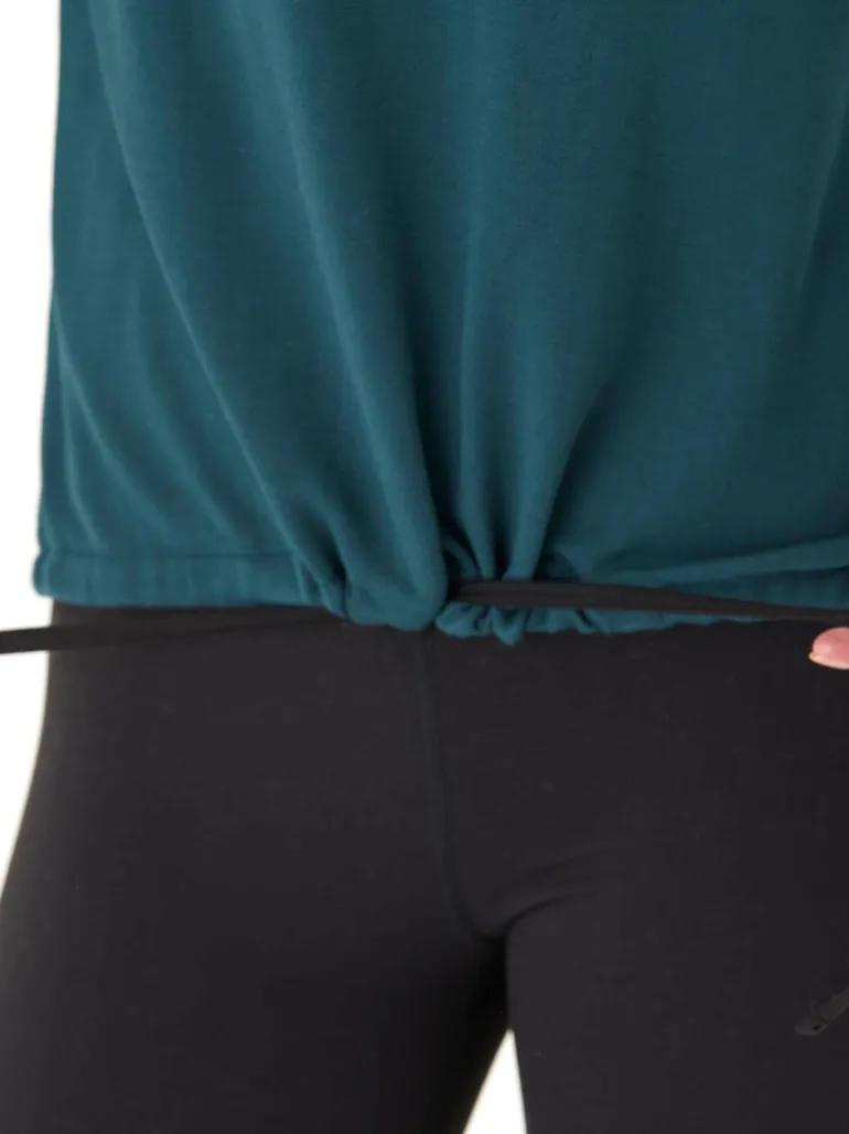 Nyla Feather Fleece Half Zip Pullover
