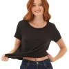 Odette Triblend Crew Tee