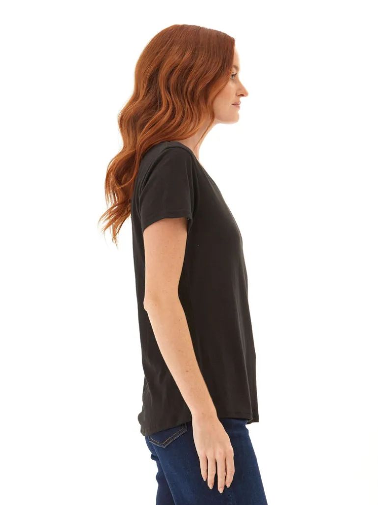 Odette Triblend Crew Tee