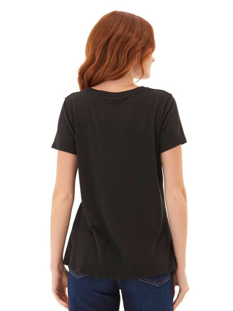 Odette Triblend Crew Tee