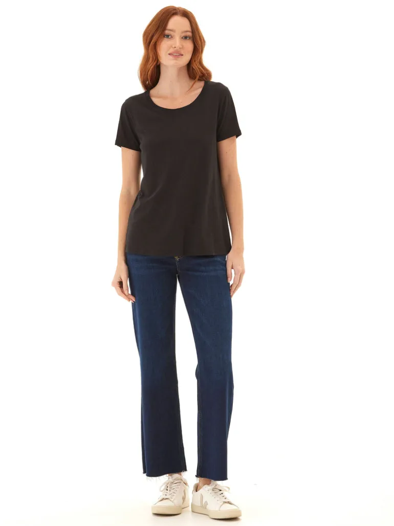 Odette Triblend Crew Tee