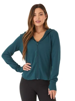 Ophelia Feather Fleece Zip Hoodie
