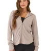 Ophelia Feather Fleece Zip Hoodie