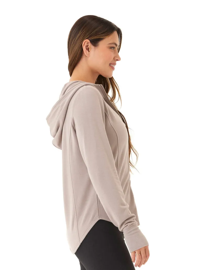 Ophelia Feather Fleece Zip Hoodie