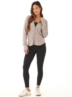 Ophelia Feather Fleece Zip Hoodie