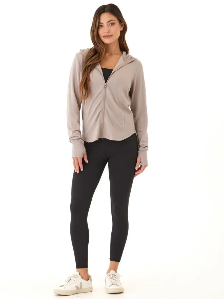 Ophelia Feather Fleece Zip Hoodie