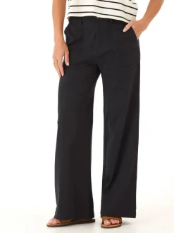 Pamela Stretch Twill Wide Leg Pant