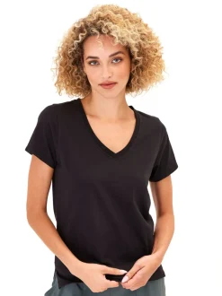 Pattie Organic Cotton V-Neck Tee