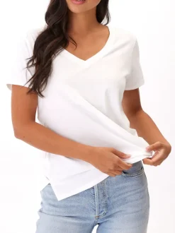 Pattie Organic Cotton V-Neck Tee