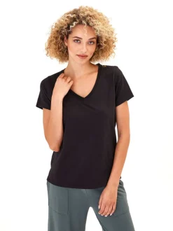Pattie Organic Cotton V-Neck Tee