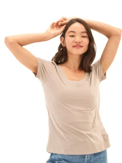 Pattie Triblend V-Neck Tee