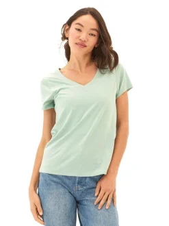 Pattie Triblend V-Neck Tee