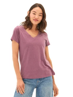 Pattie Triblend V-Neck Tee