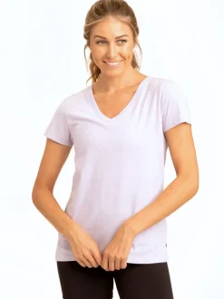 Pattie Triblend V-Neck Tee