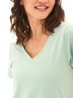 Pattie Triblend V-Neck Tee