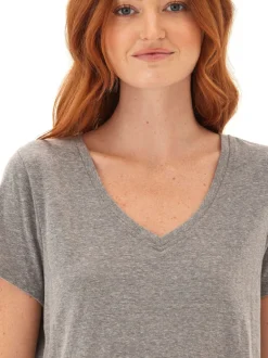 Pattie Triblend V-Neck Tee