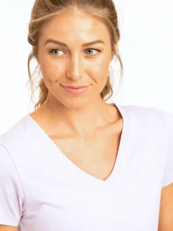 Pattie Triblend V-Neck Tee