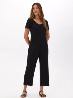 Rainey Modal Terry Short Sleeve Jumpsuit