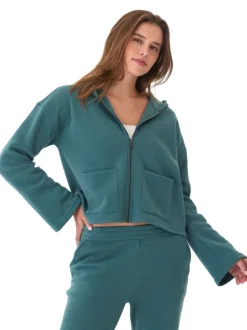Raychelle Triblend Fleece Pocket Hoodie