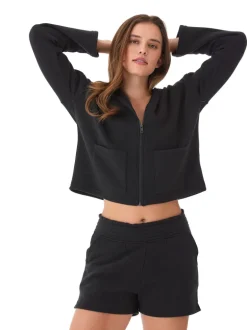 Raychelle Triblend Fleece Pocket Hoodie