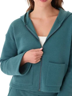 Raychelle Triblend Fleece Pocket Hoodie