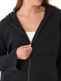 Raychelle Triblend Fleece Pocket Hoodie
