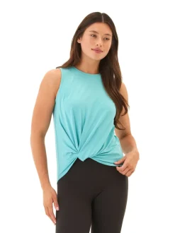 Rosita Luxe Jersey Muscle Tank