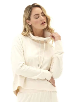 Shai Cozy Fleece Cowl Neck Pullover