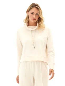 Shai Cozy Fleece Cowl Neck Pullover