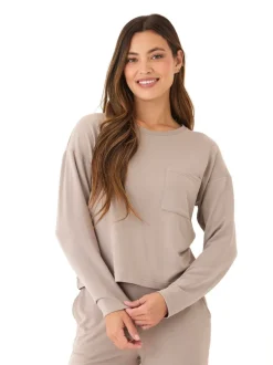 Shaina Modal Terry Pocket Long Sleeve