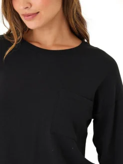 Shaina Modal Terry Pocket Long Sleeve