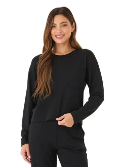 Shaina Modal Terry Pocket Long Sleeve