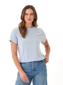 Shelbie Triblend Jersey Pocket Tee