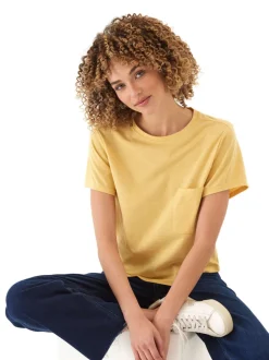 Shelbie Triblend Jersey Pocket Tee