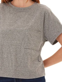 Shelbie Triblend Jersey Pocket Tee