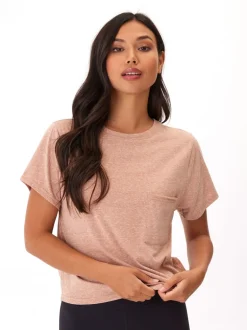 Shelbie Triblend Jersey Pocket Tee