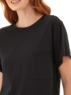 Shelbie Triblend Jersey Pocket Tee