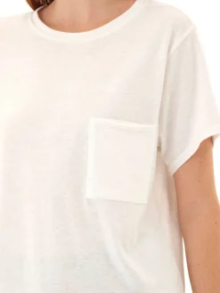 Shelbie Triblend Jersey Pocket Tee