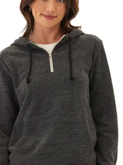 Sinead 1/4 Zip Triblend Fleece Hoodie