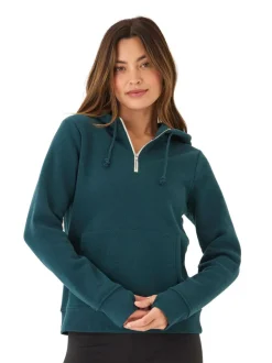Sinead 1/4 Zip Triblend Fleece Hoodie