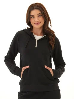Sinead 1/4 Zip Triblend Fleece Hoodie