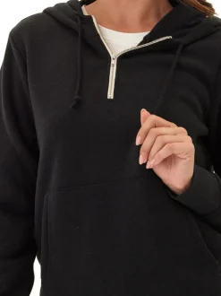 Sinead 1/4 Zip Triblend Fleece Hoodie