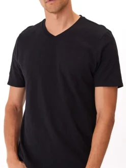 Slub Jersey V-Neck Tee