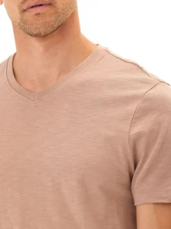 Slub Jersey V-Neck Tee