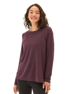 Teagan Feather Fleece Step-Hem Tunic